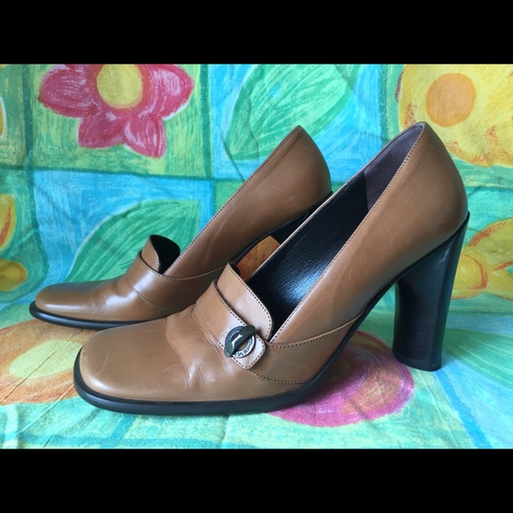 VIA SPIGA Brown High Heel Shoes size 6 US - Picture 2 of 6